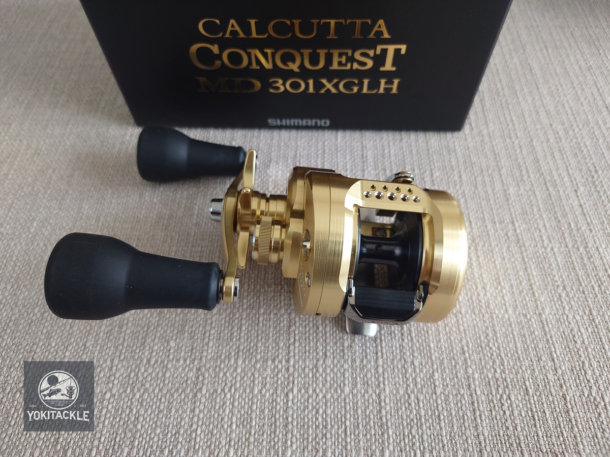 Shimano 23 CALCUTTA CONQUEST MD 301XGLH Baitcasting Reel Shipping