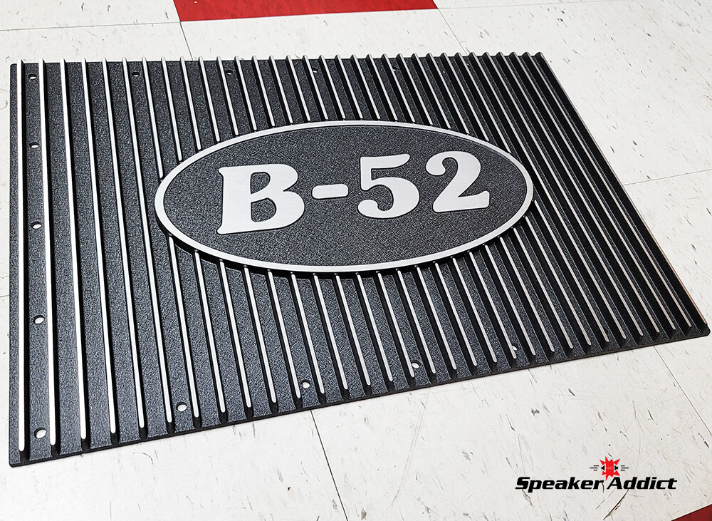 B52 B-52 Folded Subwoofer Aluminum Heatsink front plate LX-18 LX