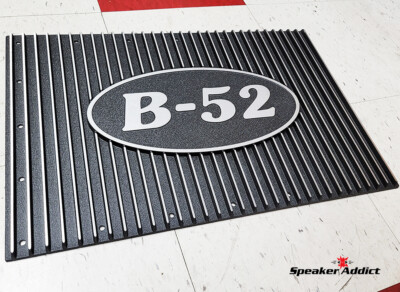 B52 B-52 Folded Subwoofer Aluminum Heatsink front plate LX-18 LX