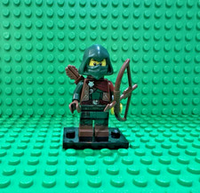 LEGO Minifigura Pícaro Serie 16 Minifiguras Coleccionables 71013 con Soporte y Arco