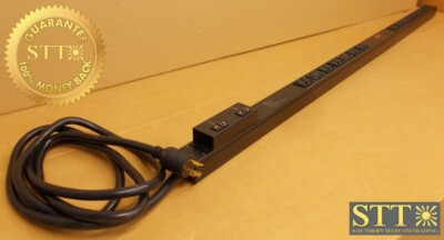 AP7541 APC BY SCHNEIDER RACK MOUNT PDU 30A W/ 10 FT NEMA L6-30 POWER CORD