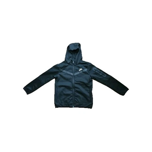 Sudadera de algodón de 2 piezas Nike para niños y sudadera con capucha con cremallera talla pequeña (7-8) Foto 2 de 4