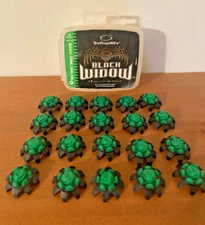 Softspikes Black Widow 20 Pieces Golf Cleats Shoes Sports Outdoors Turf