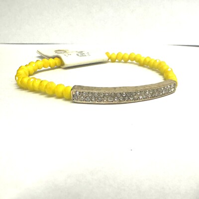Yellow With Gold Women Bracelet Stylish Design Nice Lovely Gift