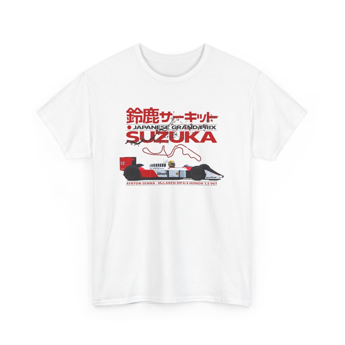 Japanese GP Suzuka Racing T-Shirt - Japan Style Vintage Tee