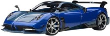 AUTOart 1/18 Pagani Huayra BC Metallic Blue Blue Carbon 78277 Die-cast Model Car