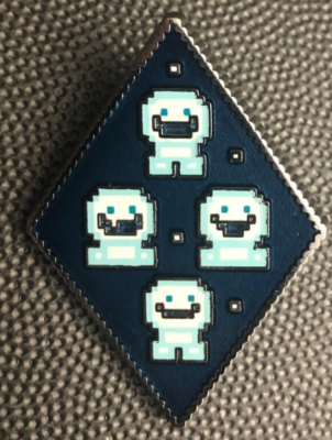 Disney pin 125545 Snowgies Frozen Diamond Pixel Cross Stitch
