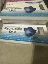 One (1x) New Sealed Genuine Xerox Cyan Solid Ink 108R00723