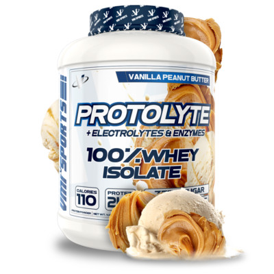 VMI Sports  ProtoLyte  100% Whey Protein Isolate 4.6lb - Vanilla Peanut Butter
