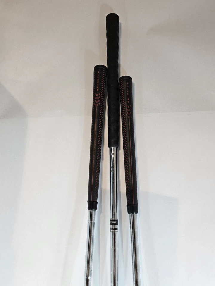 Set of 3 Golden RAM & Pro Maker Golf Clubs RH #1 #1 #3 Drivers Titanium Vintage - Image 4 of 4