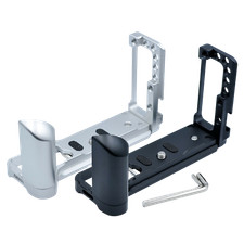 Alumi L Bracket Holder Grip QR L Plate for Olympus EM5 III E-M5 Mark III Tripod