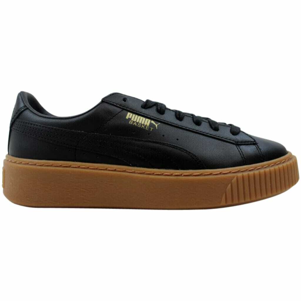 puma basket platform core black