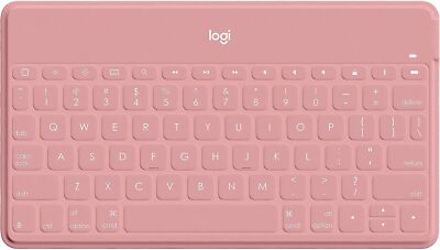 Logitech Keys-to-Go Super-Slim and Super-Light Bluetooth Keyboard - Pink (IL/...