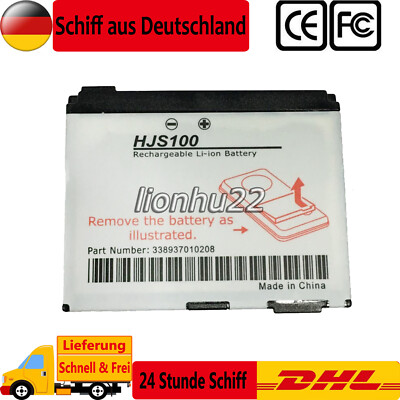 Neu 900mAh Akku HJS100 Für Becker HJS100 HJS-100 M015 GPS 338937010208 DE