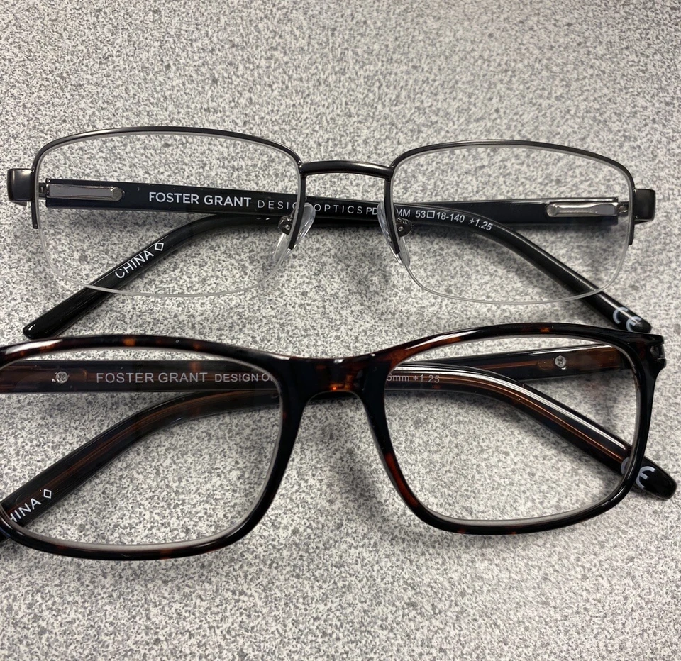 LOTE AL POR MAYOR - 12 VASOS DE LECTURA FOSTER GRANT surtidos 1,25 - 3,00 Foto 4 de 4