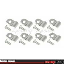 3/16 Stainless Steel Brake Line Clamp & Screw 16 pcs Street Rod For Dune Buggy