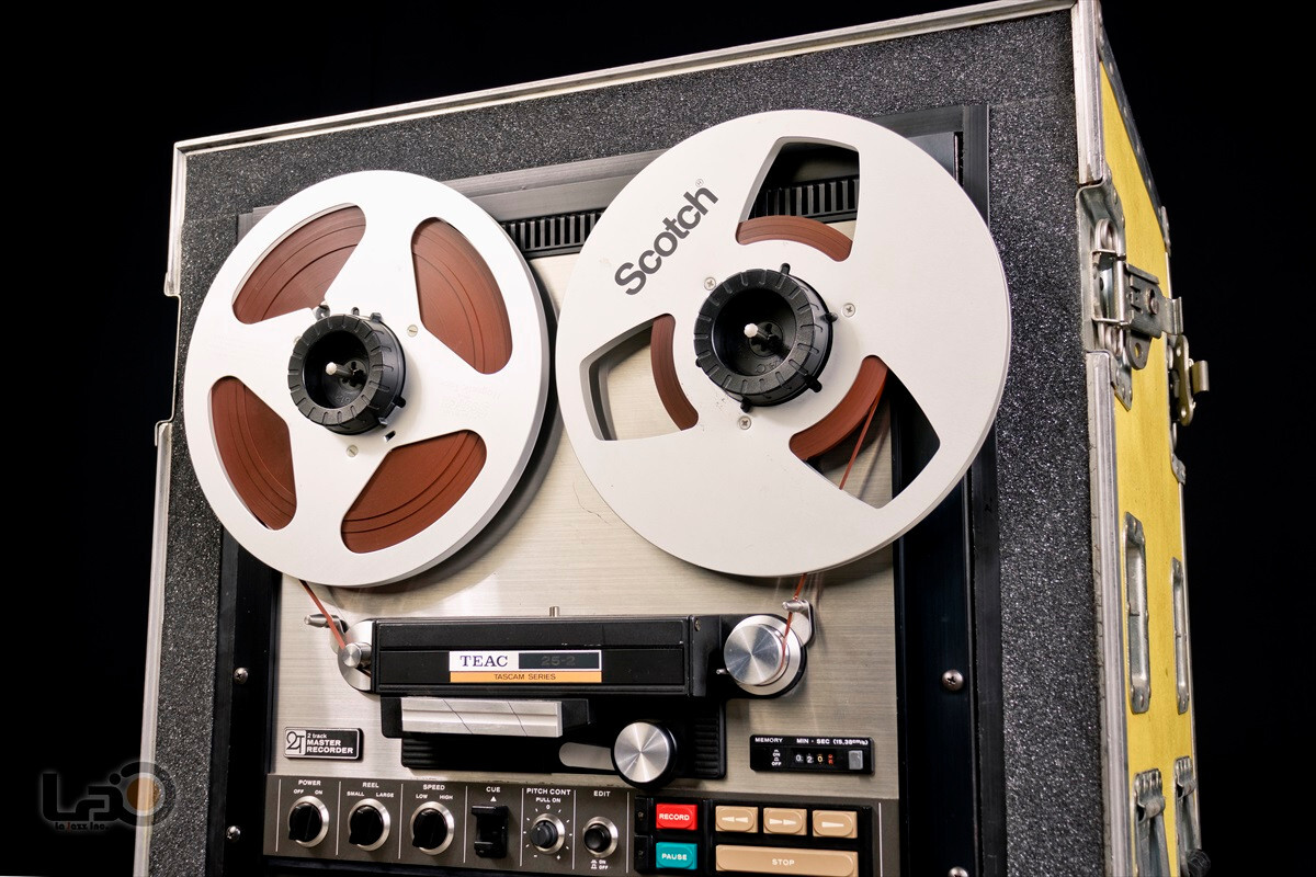 TEAC リール　Scotch magnetic tape TEAC 25-2 Recorder/Reproducer 