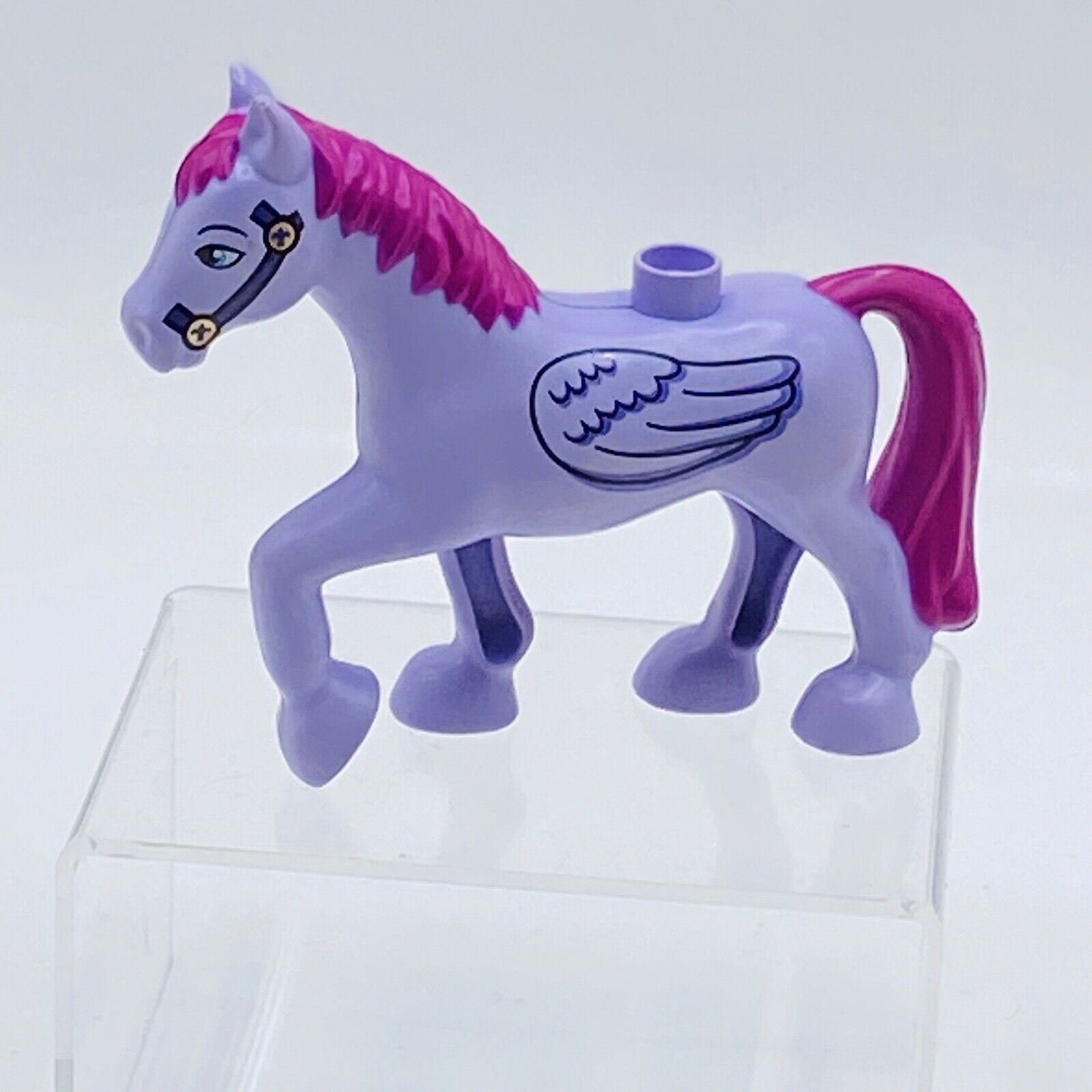 Lego Duplo PURPLE FLYING HORSE PEGASUS Royal Castle Pony 10594 Sofia's Stable