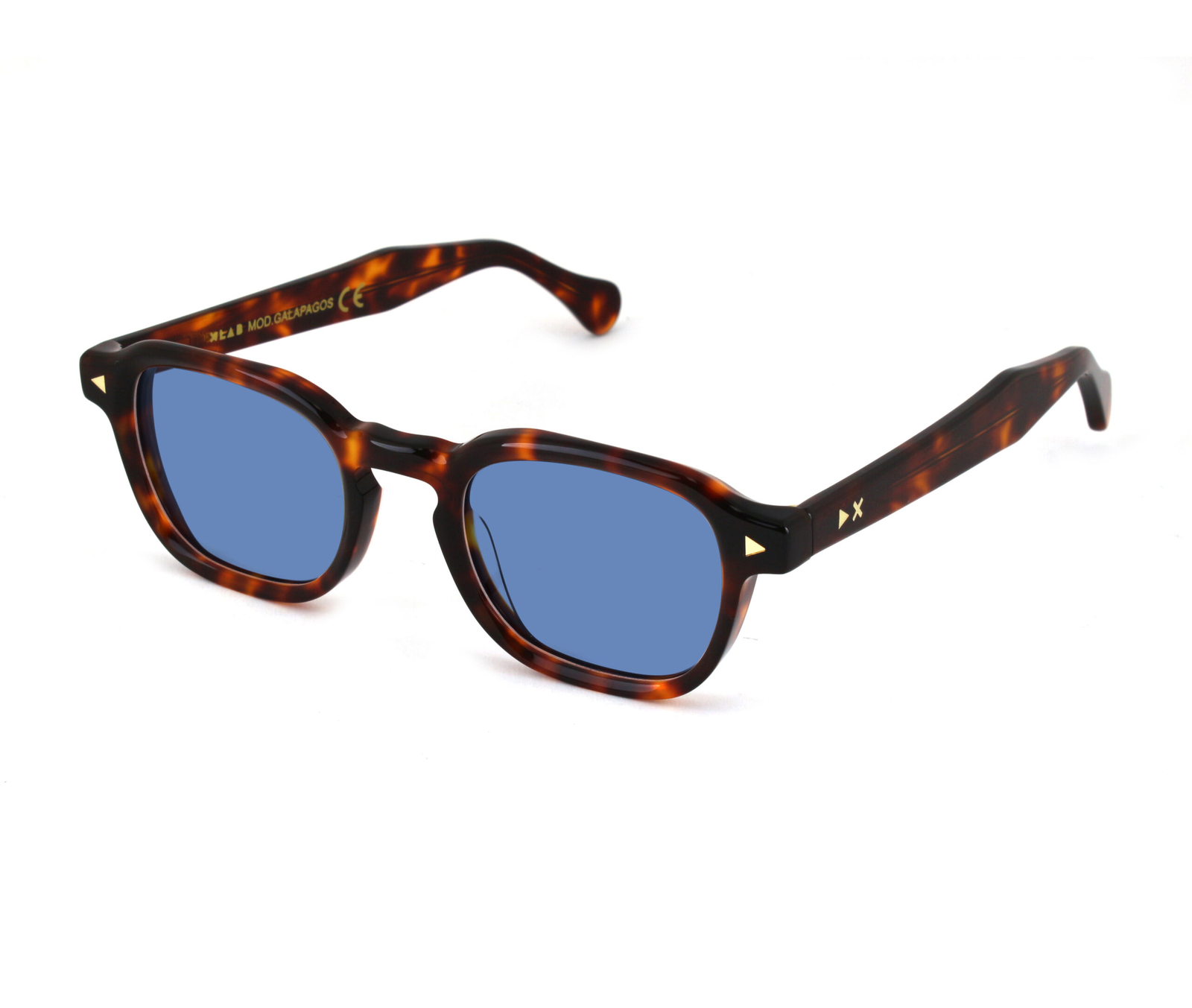 X-LAB Sonnenbrille Herren Damen Acetat Polarisiert Mod Galapagos Havanna Dunkel 12290₽