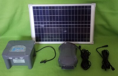 Solar Teichbelüfter 25W 600l/h + Akku Teichbelüftung Sauerstoff esotec