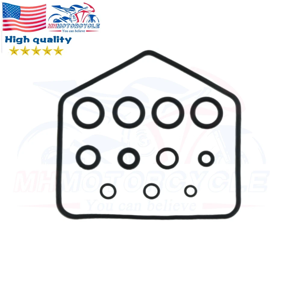 4PCS CB550 Carburetor Carb Rebuild Repair Kit for Honda CB550F CB550K 1974-1976 Foto 3 de 4