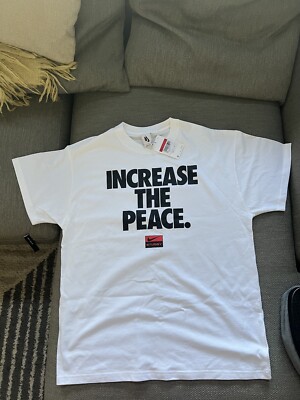 Nike Nike x Stussy NRG SS Tee Increase The Peace CU9252-100 Size L