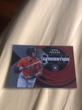NJR#6  2022 Topps Series 1 Baseball Generation Now Kyle Tucker Houston Astros