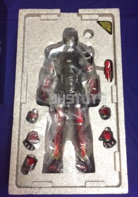 Undisplayed Hot Toys 1/6 Iron Man 3 Mark 22 MK XXII Hot Rod
