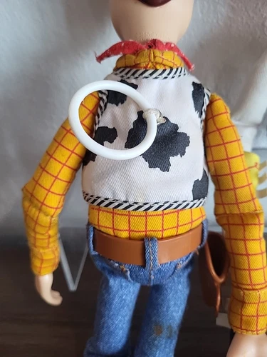 Toy Story Woody w/ Spurs, Jesse No Hat Pull-string Dolls Parts Only Not Working - Picture 13 of 23