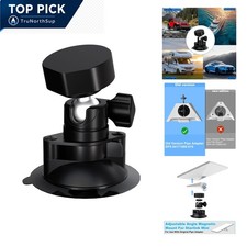 Starlink Mini Car Mount Suction Cup Fit 2024 Vehicle Surface Mount Black