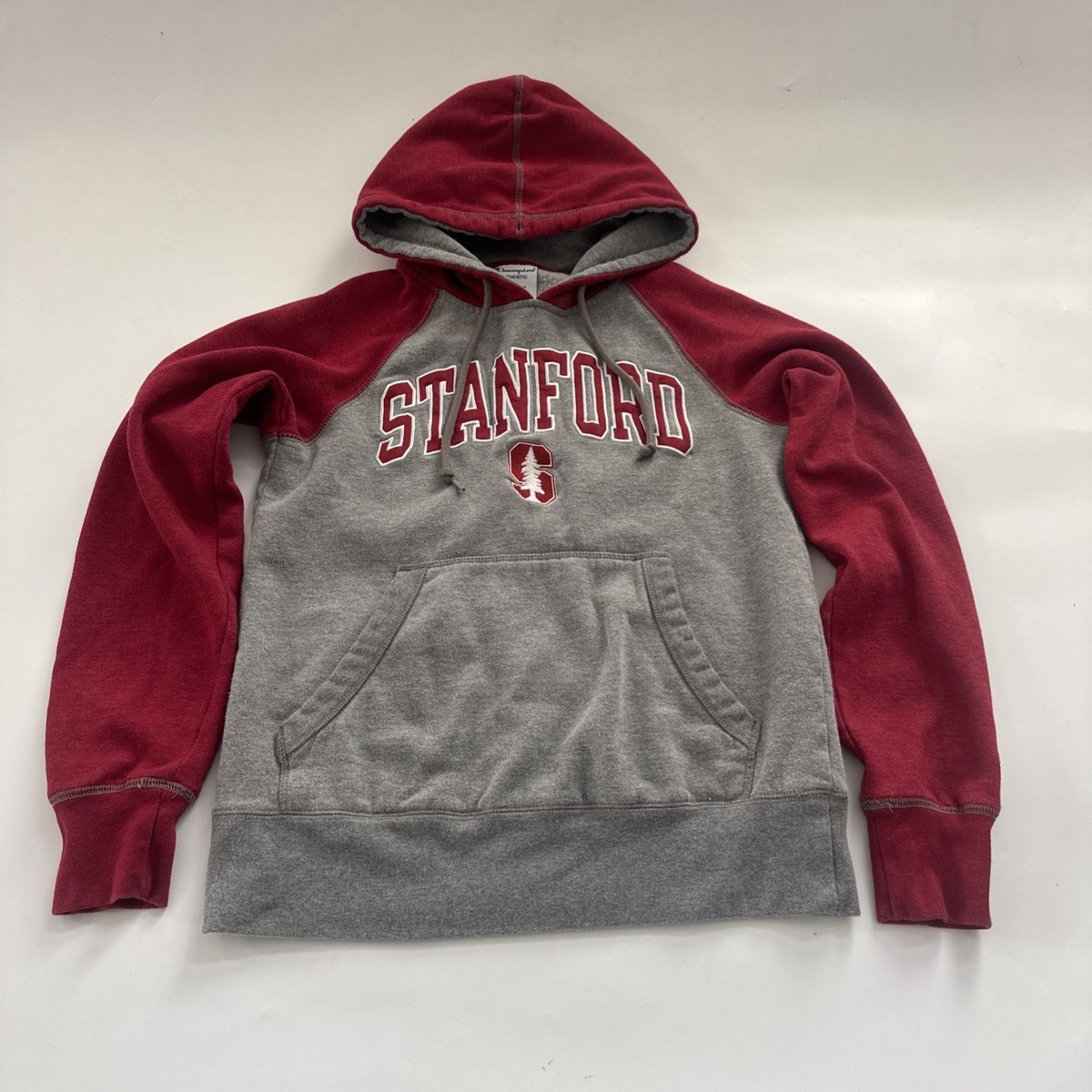 Vintage Champion Stanford University Hooded Sweatshirt Hoodie Mens