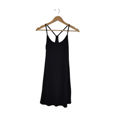 Quince Women Ultra-Form Active Dress Basic Sleeveless Black XS