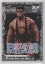 2022 Upper Deck AEW All Elite Wrestling Pyro 21/25 Powerhouse Hobbs #6 Auto 2zq