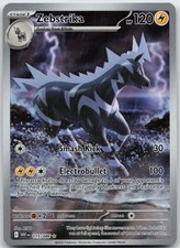 Zebstrika 115/086 Illustration Rare White Flare Pokemon TCG Holo NM on eBay