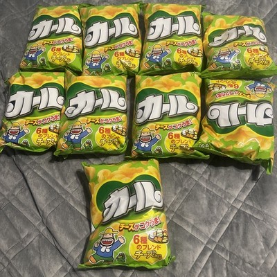 9 Meiji Carl Cheese flavor corn snack 64g from Japan japanese snack