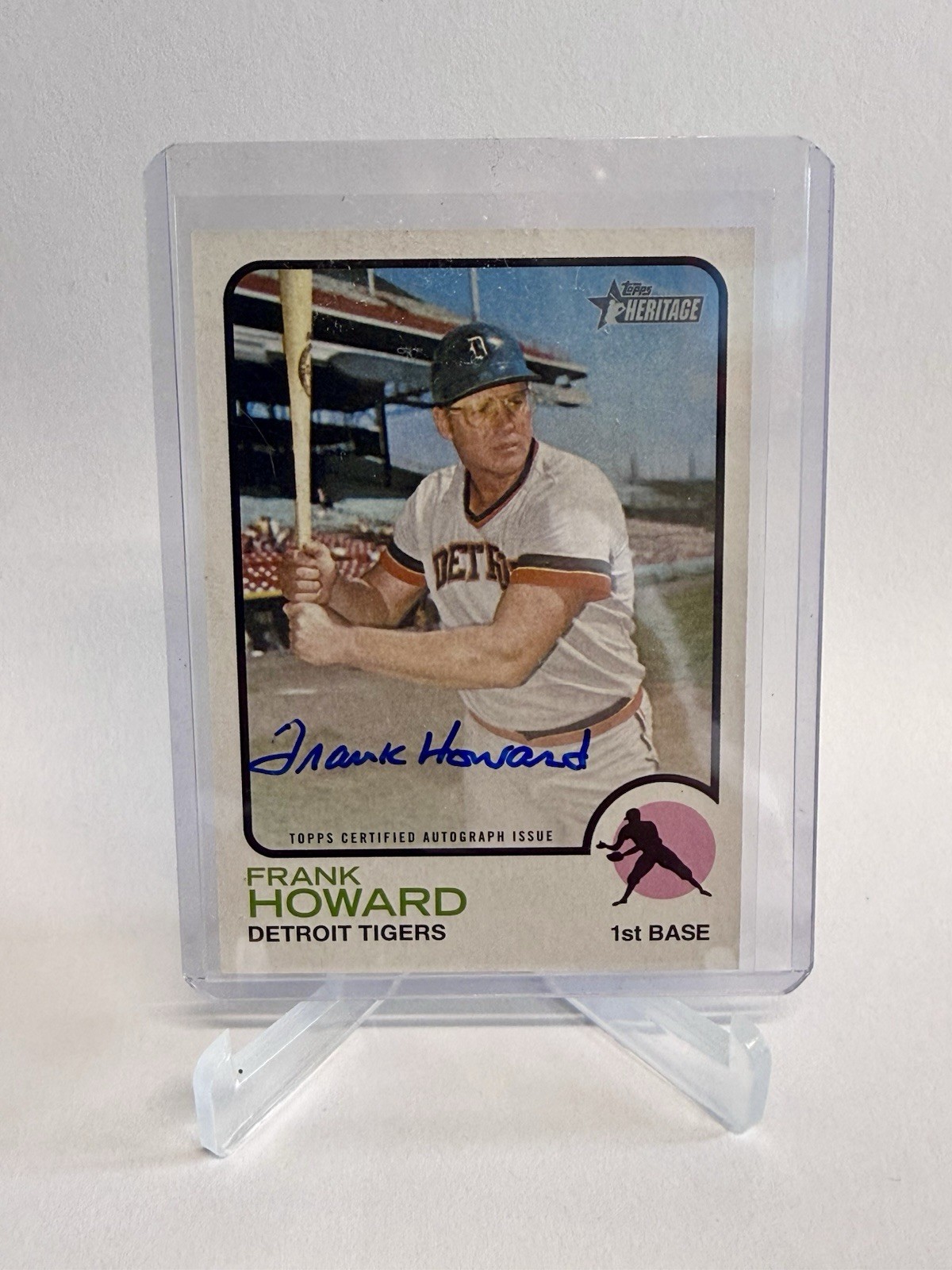 2022 Topps Heritage - Real One Autographs Frank Howard #ROA-FH (AU)