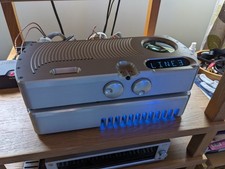 Chord electronics Prima Preamplifier (Silver) and chord mezzo 50 power amplifier