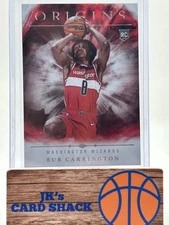 2024-25 Panini Origins Bub Carrington Cosmos RC #74 Washington Wizards 