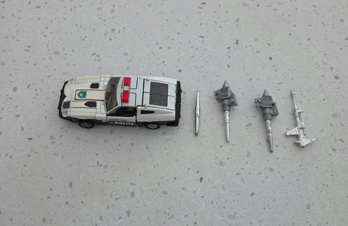 Transformers G1 Autobot Prowl Datsun 280 Police Car Complete Hasbro Takara 1984