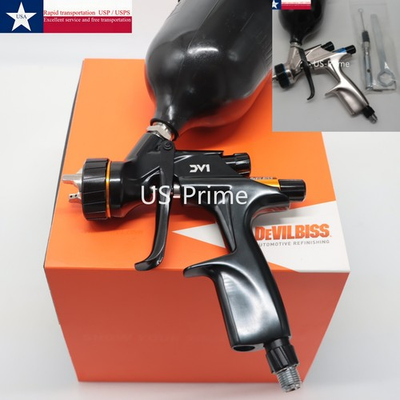 #ad For Devilbiss DV1 B1 1.3mm 600ml Base Clearcoat Spray Gun Free Shipping $169.94