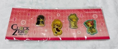 CLOCK ZERO End of Seconds Pin Badge Set A  King, Bishop, Rook, Unopened,
