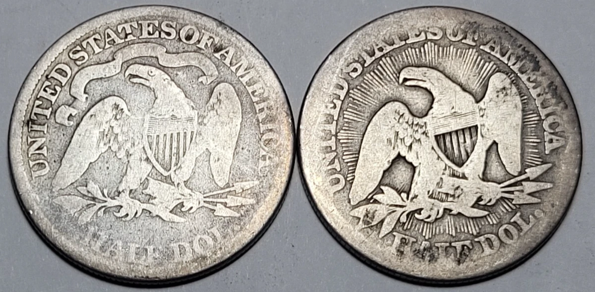 1874 Year Seated Liberty US Half Dollars (1839-1891) for sale | eBay