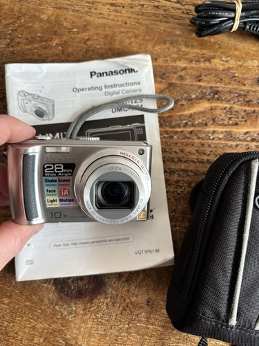 Panasonic LUMIX DMC-TZ5 9.1MP Digital Camera - Silver - Picture 13 of 13