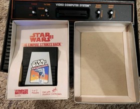 Atari 2600 "Vader" Console + Boxed ESB, several games, 2 controllers, and more!