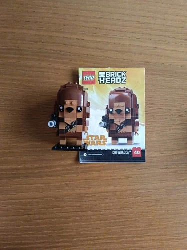 LEGO #41609 Brickheadz Star Wars Chewbecca With Instructions No Box Complete Set