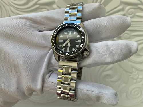 Vintage Automatic Seiko 4205-0147 Scuba Diver Watch