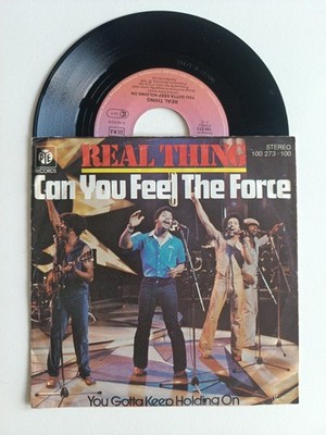 A EX/VG- The Real Thing Can You Feel The Force GER 7in 1979 Disco