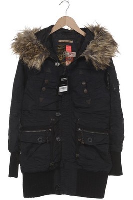 Khujo Mantel Damen Jacke Parka Gr. L Marineblau #njz5pzv