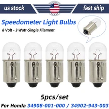 5X 6V 3W 6 Volt 3 Watt Speedo Speedometer Light Bulb For Honda CT 110 125 70 90