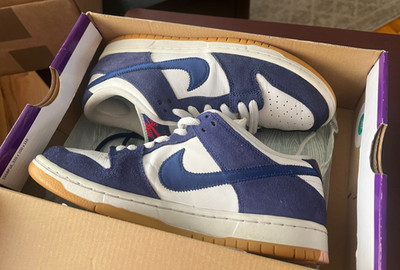 Nike SB Dunk Low ''Los Angeles Dodgers'' (Used 1x) DO9395-400 Size 8 Fast Shipping